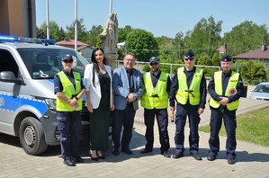 Policjanci podczas realizacji akcji „Trzeźwość” na drogach miejscowości gminy Miejsce Piastowe