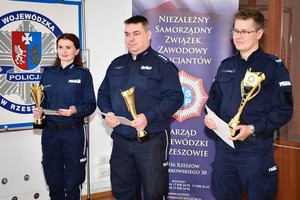 zwycięzcy Ogólnopolskiego Konkursu dla Policjantów-Oskarżycieli Publicznych