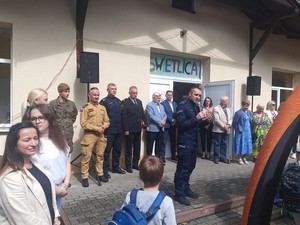 przedstawiciele organizatorów podczas uroczystej inauguracji kampanii profilaktycznej