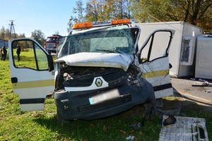 uszkodzenia powypadkowe pojazdów uczestniczących z zdarzeniu drogowym w Wietrznie