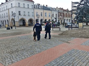 policjanci podczas patrolu w czasie WOŚP