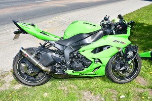 uszkodzenia pokolizyjne motocykla
