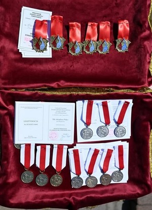 ekspozycja okolicznościowych wyróżnień