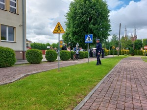 uczestnicy turnieju bezpieczeństwa w ruchu drogowym