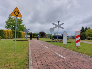 uczestnicy turnieju bezpieczeństwa w ruchu drogowym