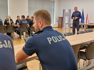 Uczestnicy ćwiczeń podczas zajęć