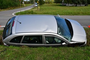 uszkodzenia powypadkowe pojazdów uczestniczących w zdarzeniu w Bóbrce