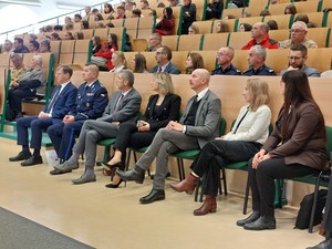 uczestnicy konferencji podczas wykładów