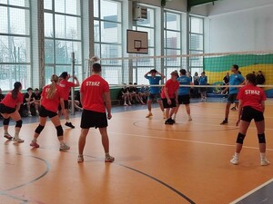 turniej piłki siatkowej z udziałem policjantów i przedstawicieli służb ratowniczych regionu