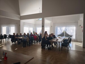 Debata dot. bezpieczeństwa seniorów w Łękach Dukielskich