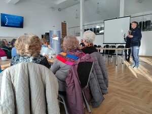 Debata dot. bezpieczeństwa seniorów w Łękach Dukielskich