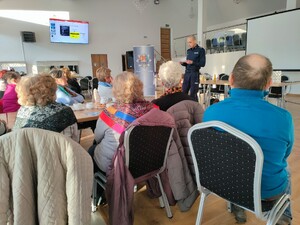 Debata dot. bezpieczeństwa seniorów w Łękach Dukielskich