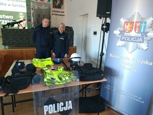 Spotkanie z uczniami I LO w Rymanowie