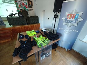 Spotkanie z uczniami I LO w Rymanowie