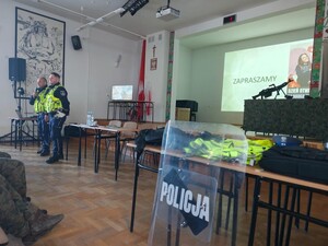 Spotkanie z uczniami I LO w Rymanowie