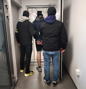 Sprawca zdarzenia drogowego, 23-letni obywatel Ukrainy.