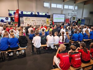 Zdjęcia z Ogólnopolskiego turnieju Bezpieczeństwa w Ruchu Drogowym dla szkół podstawowych- grupa I