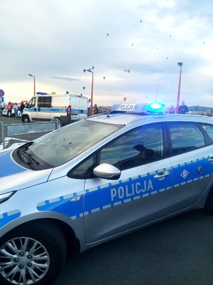 Zdjęcia z zabezpieczenia Balonowych Mistrzostw Świata