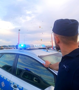 Zdjęcia z zabezpieczenia Balonowych Mistrzostw Świata