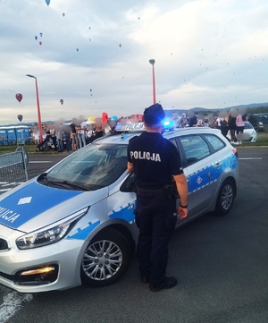 Zdjęcia z zabezpieczenia Balonowych Mistrzostw Świata