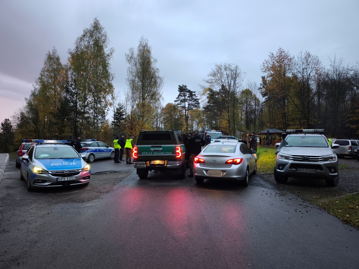 Służby kontrolowały zagranicznych grzybiarzy w lasach podkarpackich